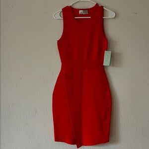 A.L.C. Vibrant orange Mini Dress